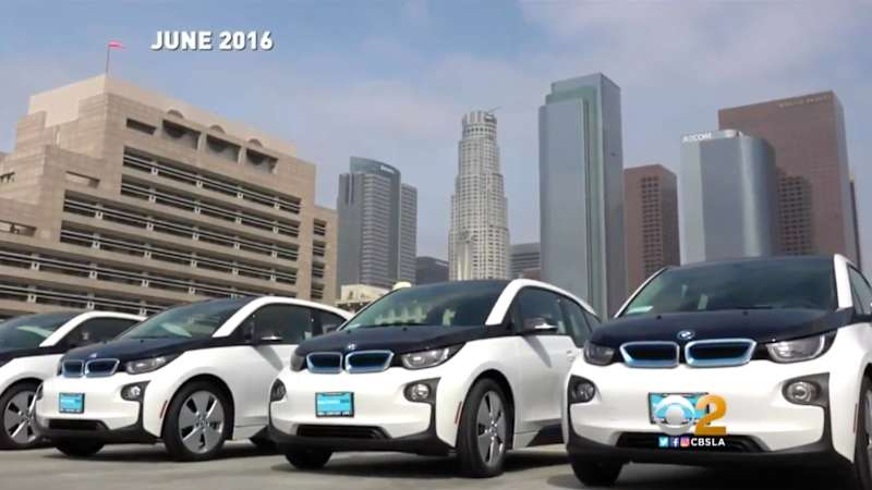 LAPD's BMW i3 fleet sits unused, misused